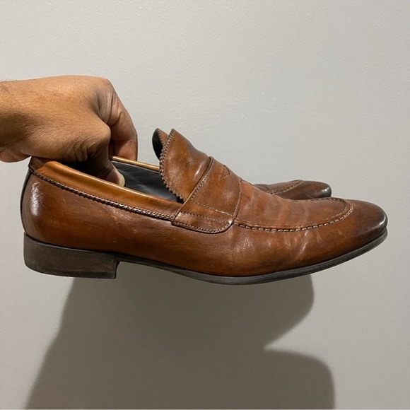 To Boot New York Hayden Penny Loafer Tan Sz 11 - Picture 4 of 11